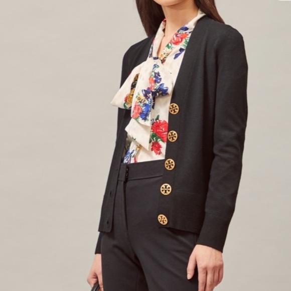 Tory Burch Simone Cardigan - Picture 2 of 8